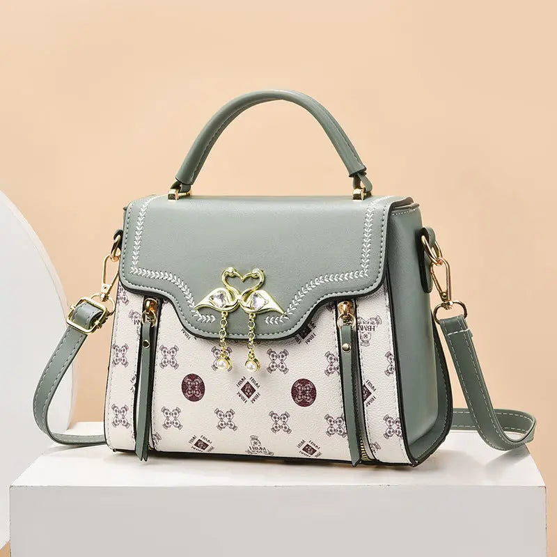 Crossbody handbag small square bag women's bag
