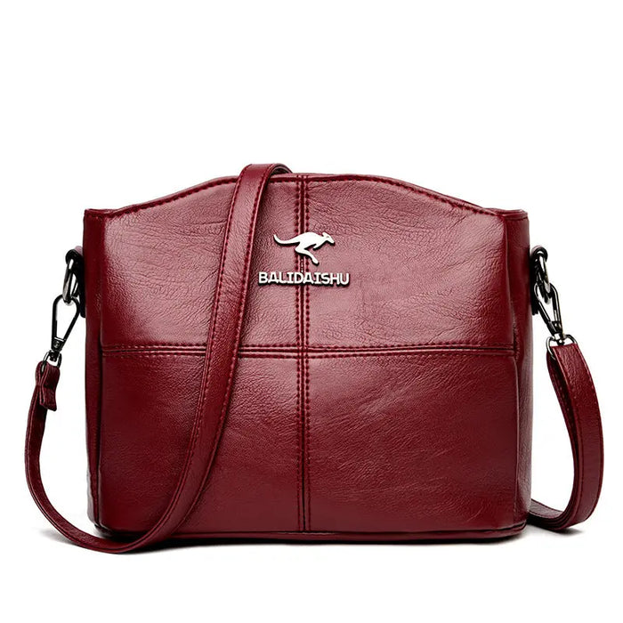 Splicing bag single shoulder crossbody bag - Trends Zone