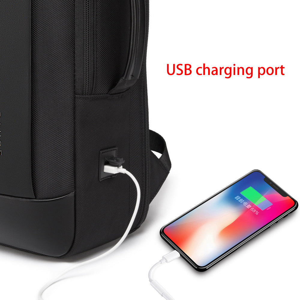 Business Casual Lightweight Backpack Men's Large Capacity Travel Backpack Student Computer School Bag Backpack