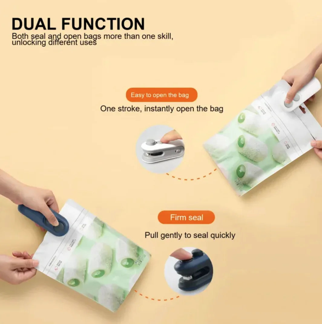 Portable USB Rechargeable Bag Sealer - Trends Zone