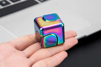 Fidget Spinner Dice Cube – Quiet Metal Desk Toy