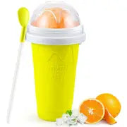 350ml Silicone Cup for Slushies and Ice Cream, Magic Straw - Trends Zone