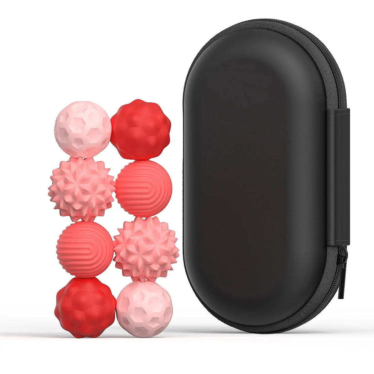 Magnetic Fidget Balls – Silicone Set with Carry Case