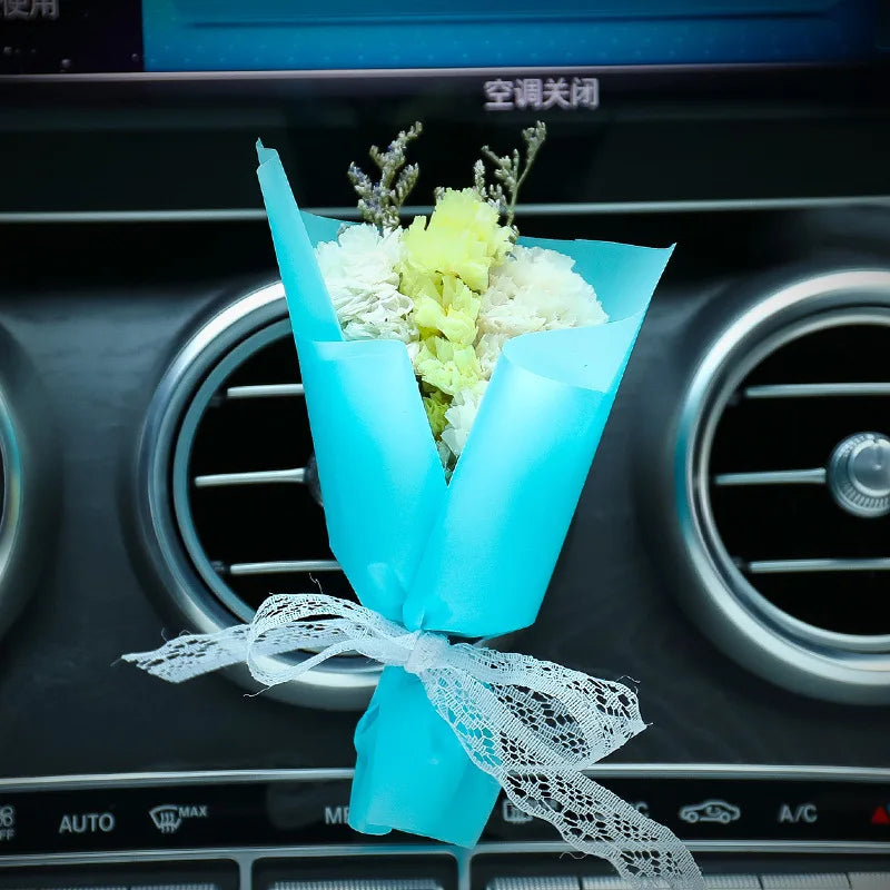 Universal Car Air Outlet Air Freshener Auto Dried Flower Fragrance Perfume Diffuser Automobiles Interior Decoration Accessories