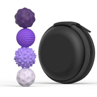 Magnetic Fidget Balls – Silicone Set with Carry Case