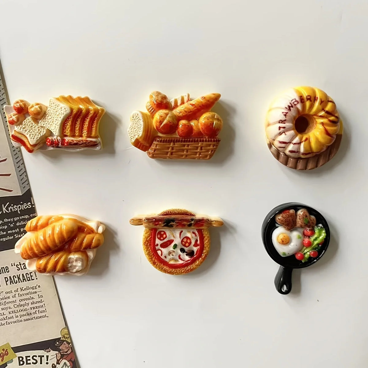 Mini Food Fridge Magnets