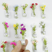 Mini Magnetic Vase Fridge Magnets (8PCS) Cute 3D Kitchen Decor & Gift - Trends Zone