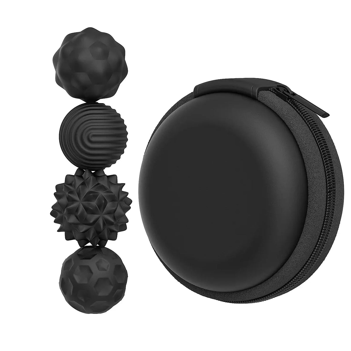 Magnetic Fidget Balls – Silicone Set with Carry Case