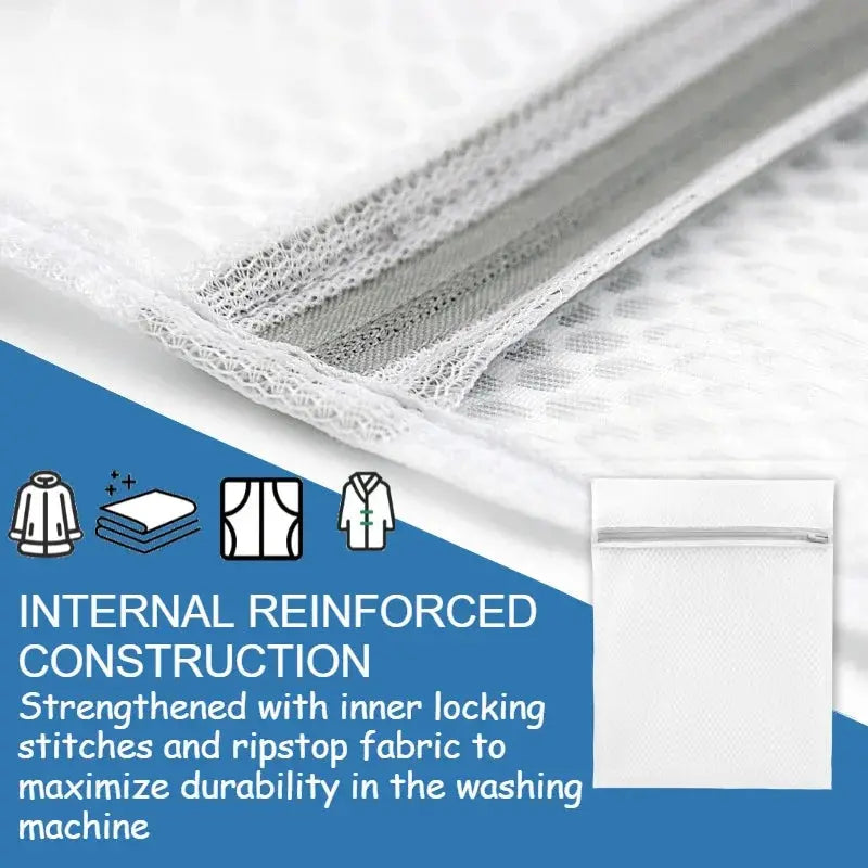 Fine Net Laundry Bag Clothing Care Washing Machines Dirty Laundry Basket Travel Shoes Mesh Bags Woman Bra Clothes Organizer - Trends Zone