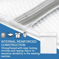Fine Net Laundry Bag Clothing Care Washing Machines Dirty Laundry Basket Travel Shoes Mesh Bags Woman Bra Clothes Organizer - Trends Zone