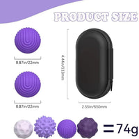 Magnetic Fidget Balls – Silicone Set with Carry Case