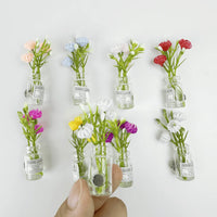 Mini Magnetic Vase Fridge Magnets (8PCS) Cute 3D Kitchen Decor & Gift - Trends Zone