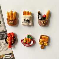 Mini Food Fridge Magnets