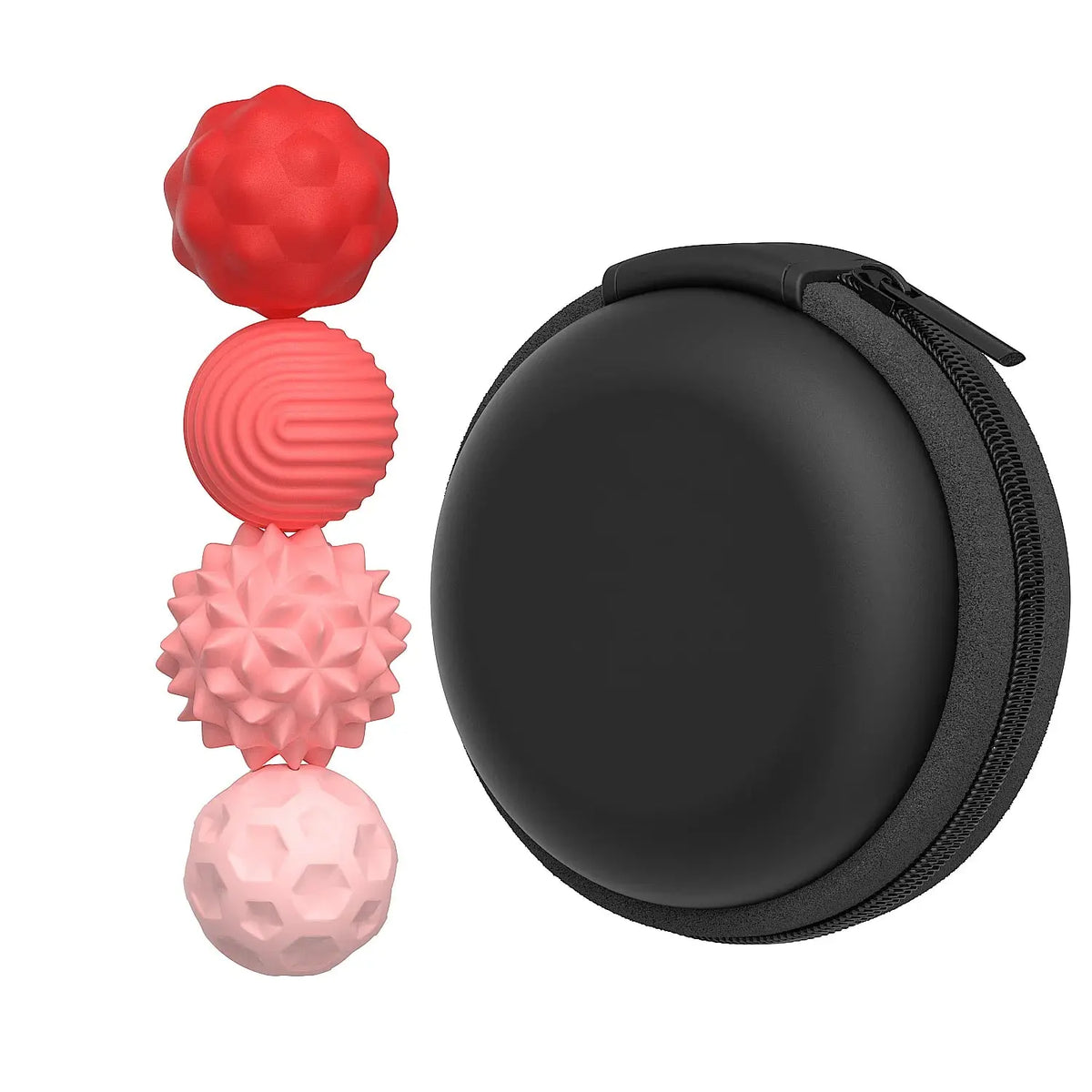 Magnetic Fidget Balls – Silicone Set with Carry Case