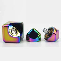 Fidget Spinner Dice Cube – Quiet Metal Desk Toy