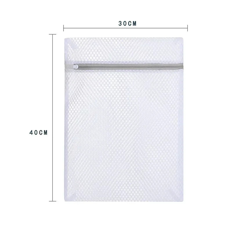 Fine Net Laundry Bag Clothing Care Washing Machines Dirty Laundry Basket Travel Shoes Mesh Bags Woman Bra Clothes Organizer - Trends Zone