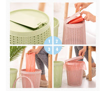 Creative Kitchen Trash Can with Bag Storage Box - Trends Zone