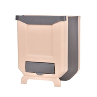 Wall-mounted Foldable Trash Can Household Classification Sundries Container Living Room And Kitchen Toilet - Trends Zone