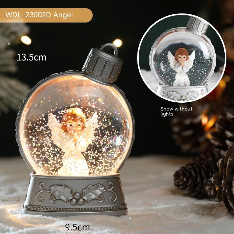 Magical LED Christmas Flame Light Decorations – Enchanting Holiday Scenes to Warm Your Home! - Trends Zone