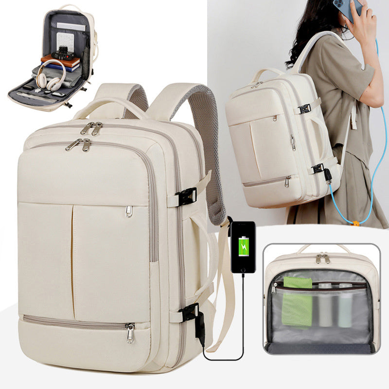 🎒 Large-Capacity Business Travel Backpack  💼 - Trends Zone