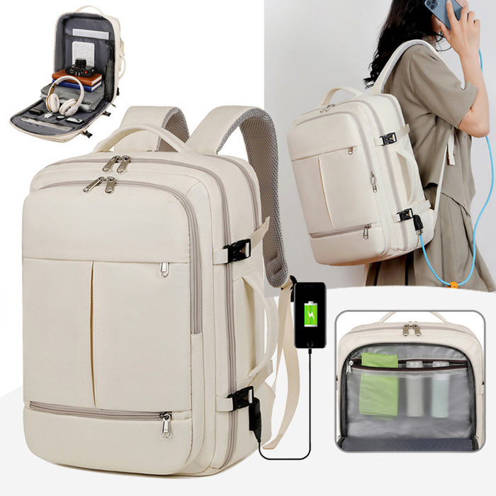 🎒 Large-Capacity Business Travel Backpack  💼