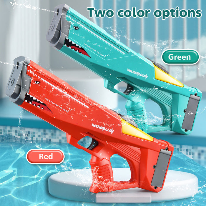 Automatic Electric Water Gun Toys Shark High Pressure Outdoor Summer Beach Toy Kids Adult Water Fight Pool Party Water Toy - Trends Zone