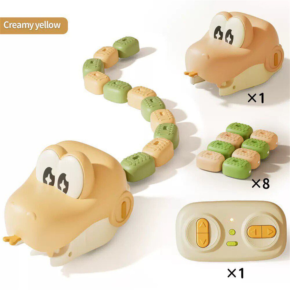 Snake Battle RC Car with magnetic body segments
