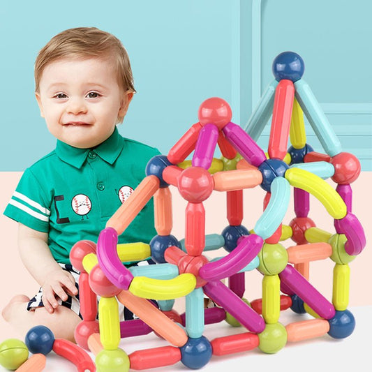 Magnetic Building Blocks – Boost Kids' Imagination & Problem-Solving Skills – Trends Zone