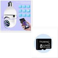 WiFi CAMERA 1080P Bulb 4X Zoom Camera E27 Home 5GWiFi Alarm Monitor - Trends Zone