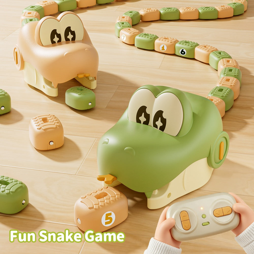 Snake Battle RC Car 2-player battle set yellow and green