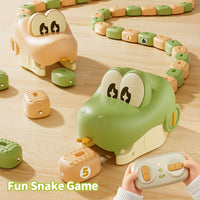 Snake Battle RC Car 2-player battle set yellow and green