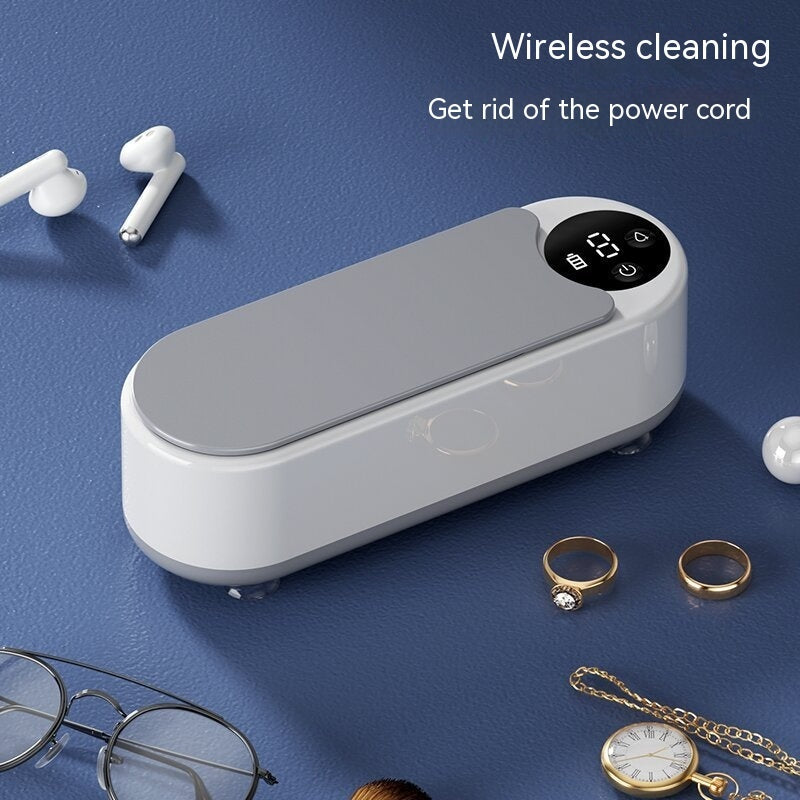 Portable Ultrasonic Glasses Cleaner – USB Rechargeable Smart Cleaning Machine - Trends Zone