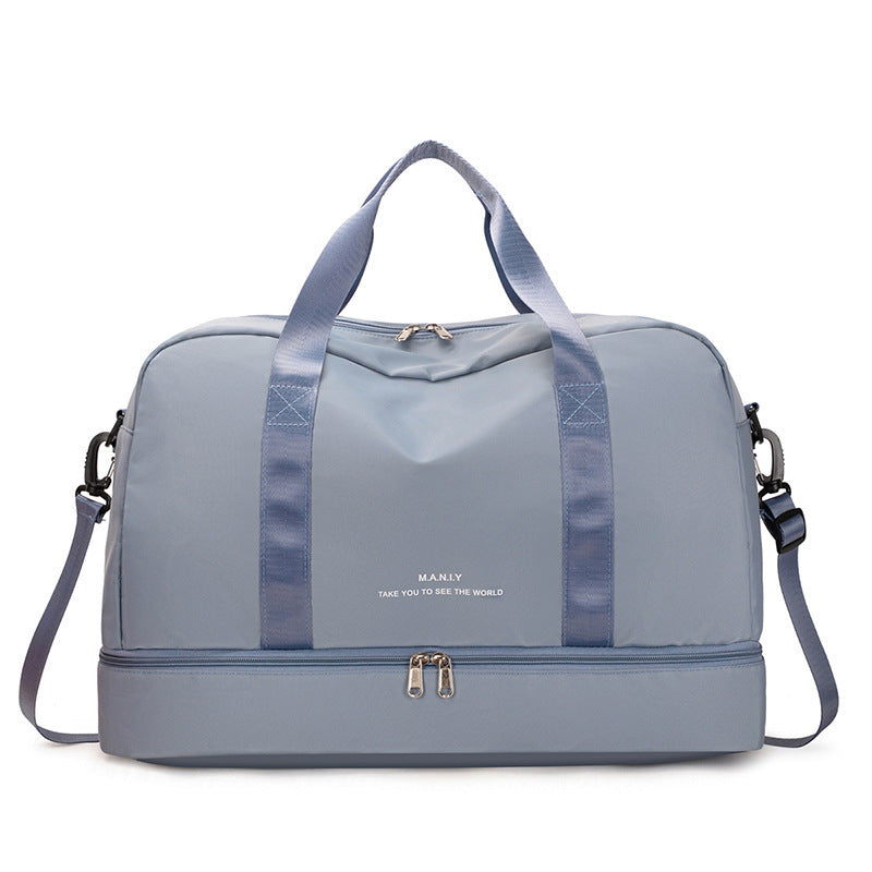 Large Waterproof Travel Tote – Dry/Wet Separation & Lightweight Carry-On Bag