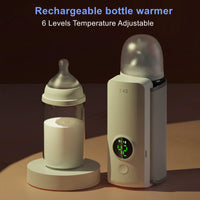 🍼 Portable Wireless Baby Bottle Warmer – Keep Milk Warm Anywhere! - Trends Zone