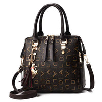 Women's Large Capacity PU Leather Shoulder &amp; Crossbody Bag
