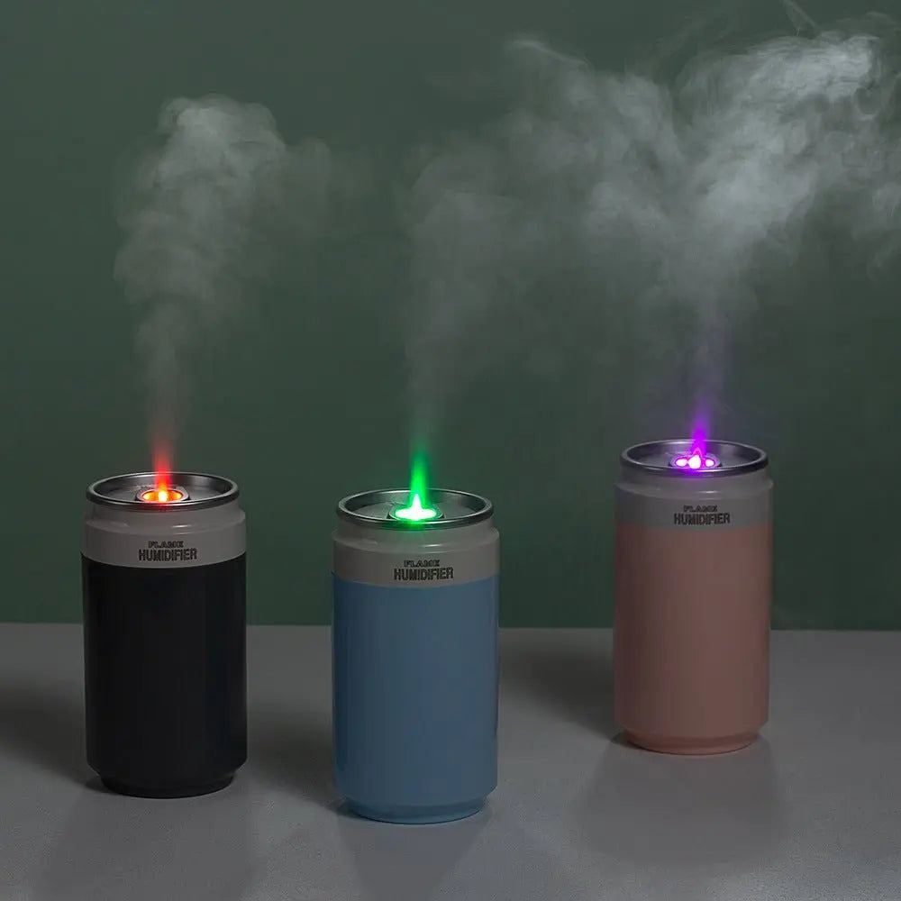 Cold Flame Humidifier USB Mini Small Home Mood Light Wireless Car Humidifier - Trends Zone