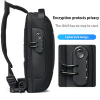 Waterproof Anti-Theft USB Crossbody Bag | Travel & Daily Use - Trends Zone