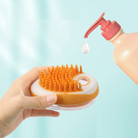 2-in-1 Pet Bath & Massage Brush – Clean & Relax in One Step
