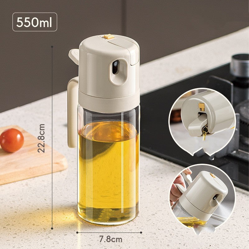 2-in-1 Oil Sprayer & Dispenser – Effortless Cooking Made Easy! - Trends Zone