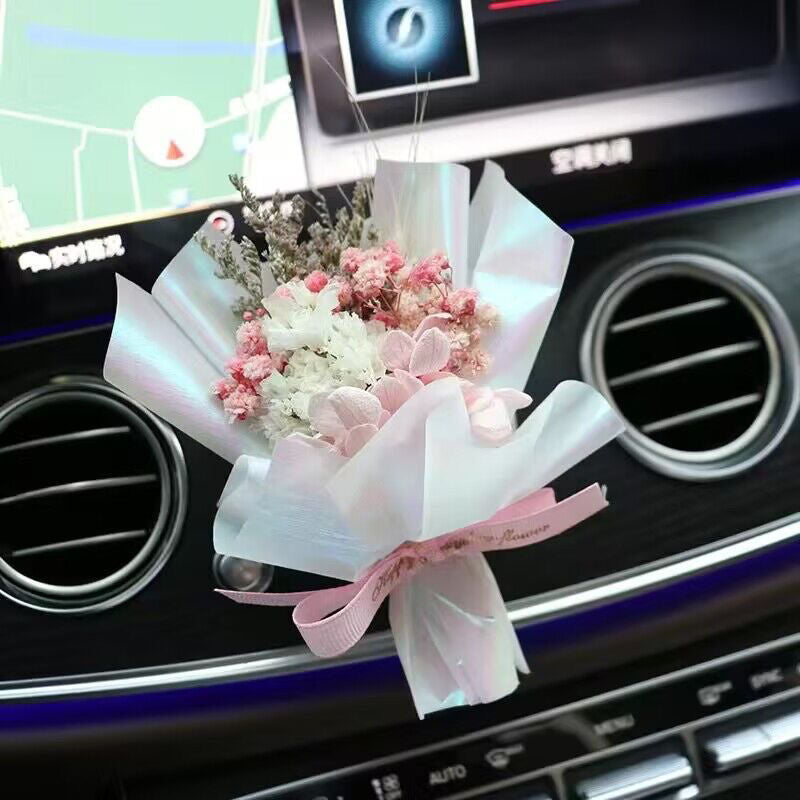 Flower bouquet car vent clip - Bouquet 21
