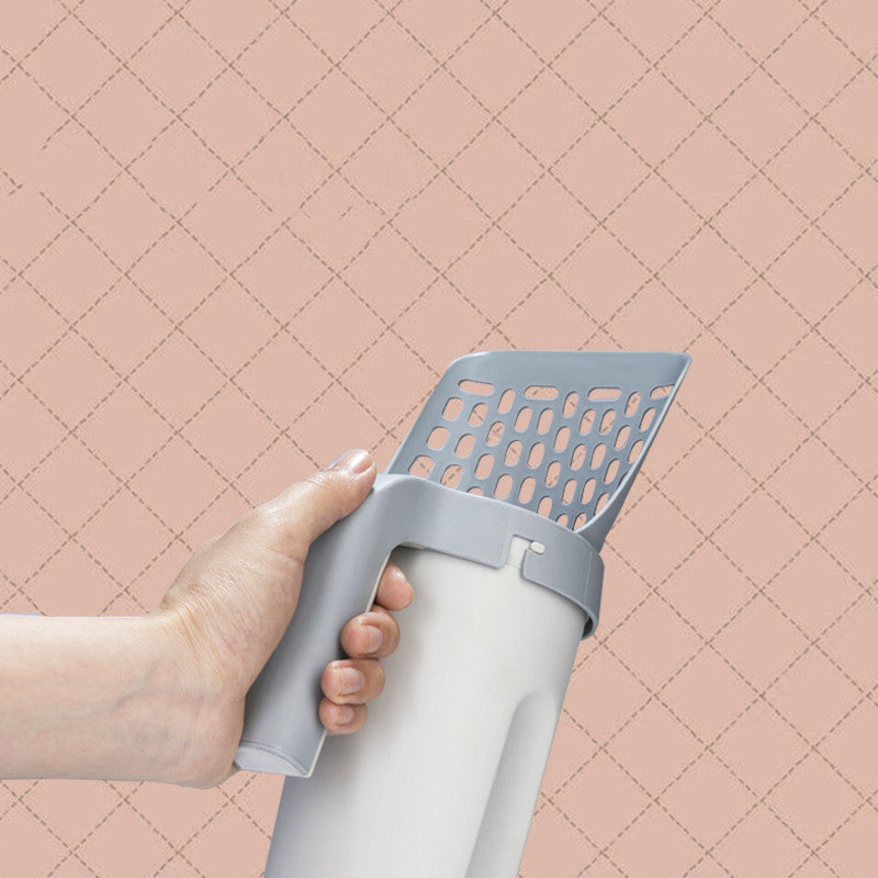 Cat Litter Scoop with Built-In Waste Box – Easy Clean-Up Tool - Trends Zone
