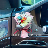 Flower bouquet car vent clip - Bouquet 09
