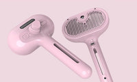 Pet Comb Self Cleaning Pets Hair Remover Brush For Dogs Grooming Tools Dematting Comb Built-in Mist Humidifier Pet Products - Trends Zone