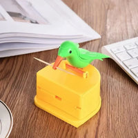 Household Push-Type Bird Automatic Pop-up Toothpick Box - Trends Zone