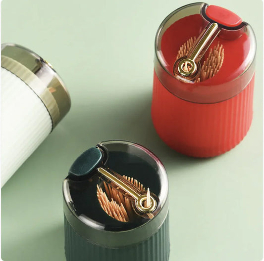 Press-Type Pop-Up Toothpick Dispenser - Trends Zone