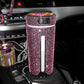 Luxury Diamond Car Humidifier – LED Light Aromatherapy Diffuser & Air Purifier for Women – Trends Zone