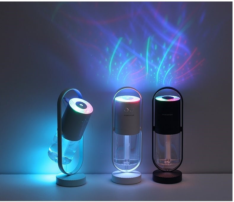 Magic Shadow USB Air Humidifier – Ultrasonic Mist, Projection Night Light & Air Purifier for Home & Office – Trends Zone