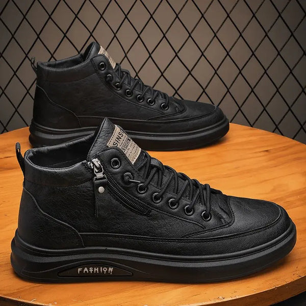 Men's Waterproof Winter Martin Boots – Style Meets Performance - Trends Zone