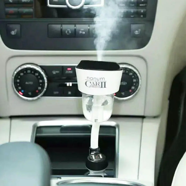 Mini Car Humidifier – USB-Powered with Aromatherapy & Multi-Color Options for Fresh Air – Trends Zone