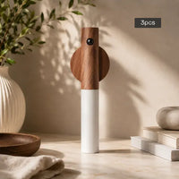 Wood Motion Sensor Night Light – Wireless Rechargeable LED for Hallways, Stairs & Wardrobes - Trends Zone